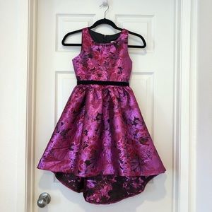 Rare Editions girls’ formal high low dress